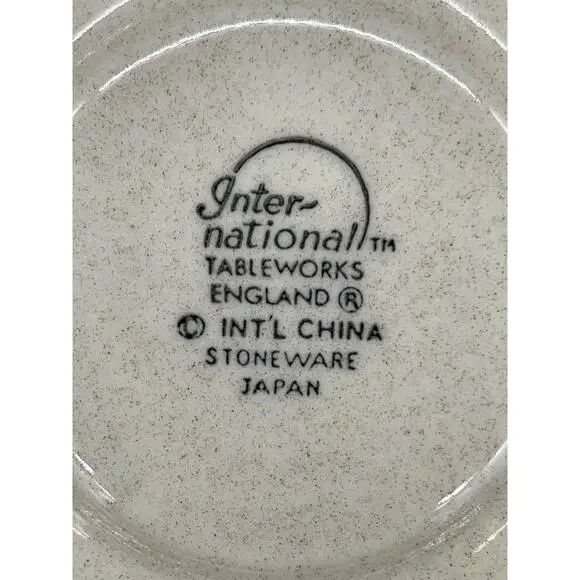 Vintage International Marmalade 8868 Set of 4 Saucers Japan - Picture 3 of 4